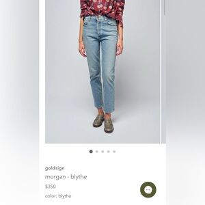 Goldsign Morgan Jeans Size 26